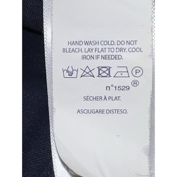 POLO RALPH LAUREN Adult Adjustble Baseball Cap Navy Blue Yellow Pony Hat One Sz - Picture 8 of 8